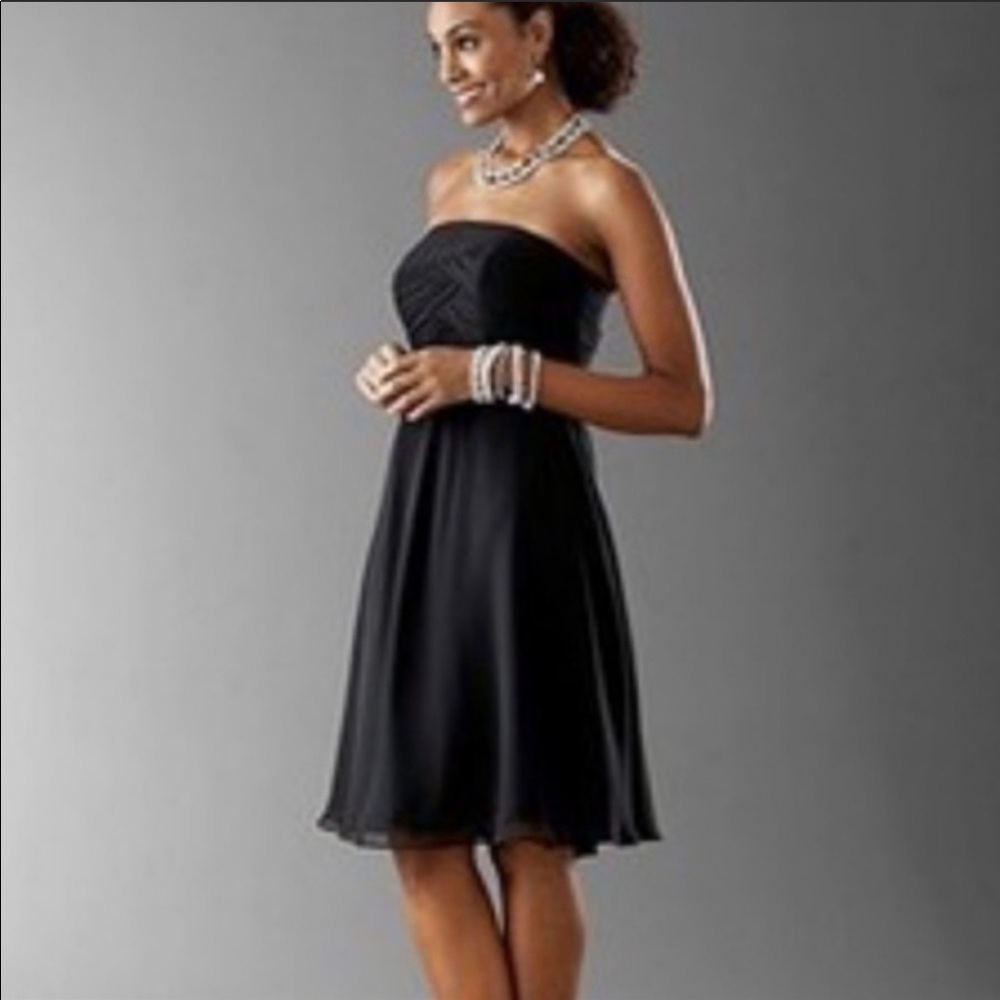 White House Black Market Strapless Dress